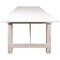 Flash Furniture 9'x40" White Table/2 Bench Set XA-FARM-6-WH-GG - alternate 7